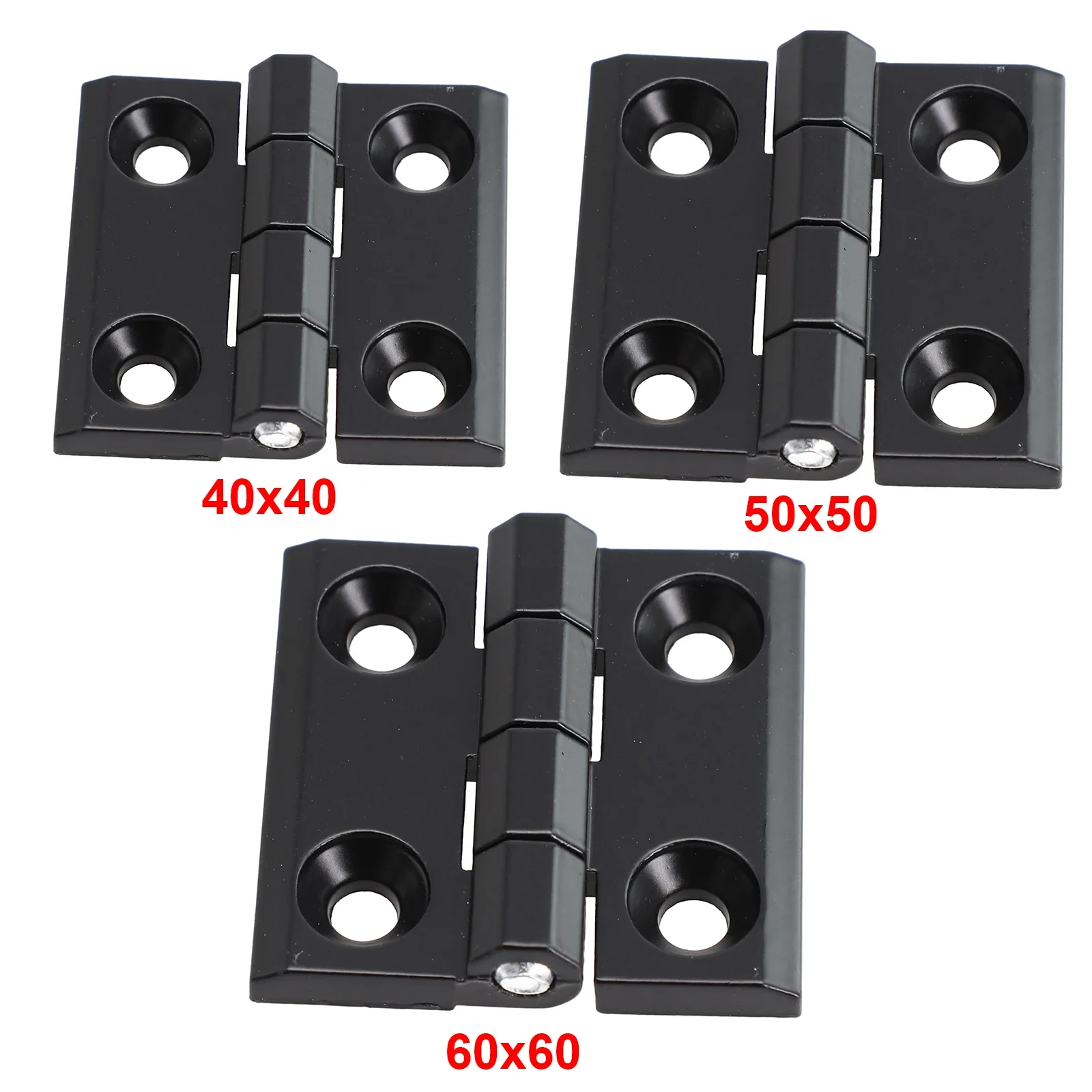 Furniture Hardware Black - 1/2 قطعة 40/50/60 مللي متر مفصلات