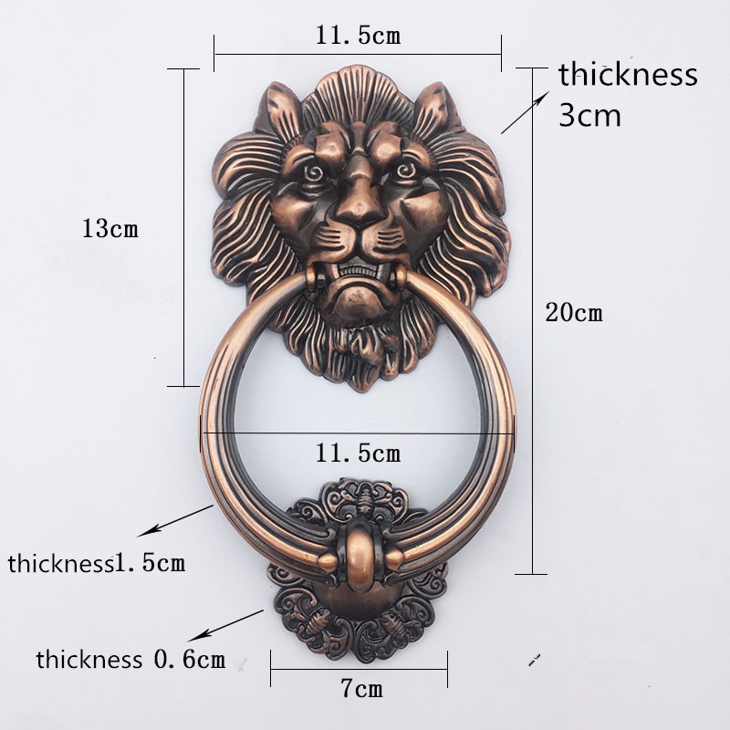 Furniture Hardware Knobs - مقبض باب على شكل رأس أسد