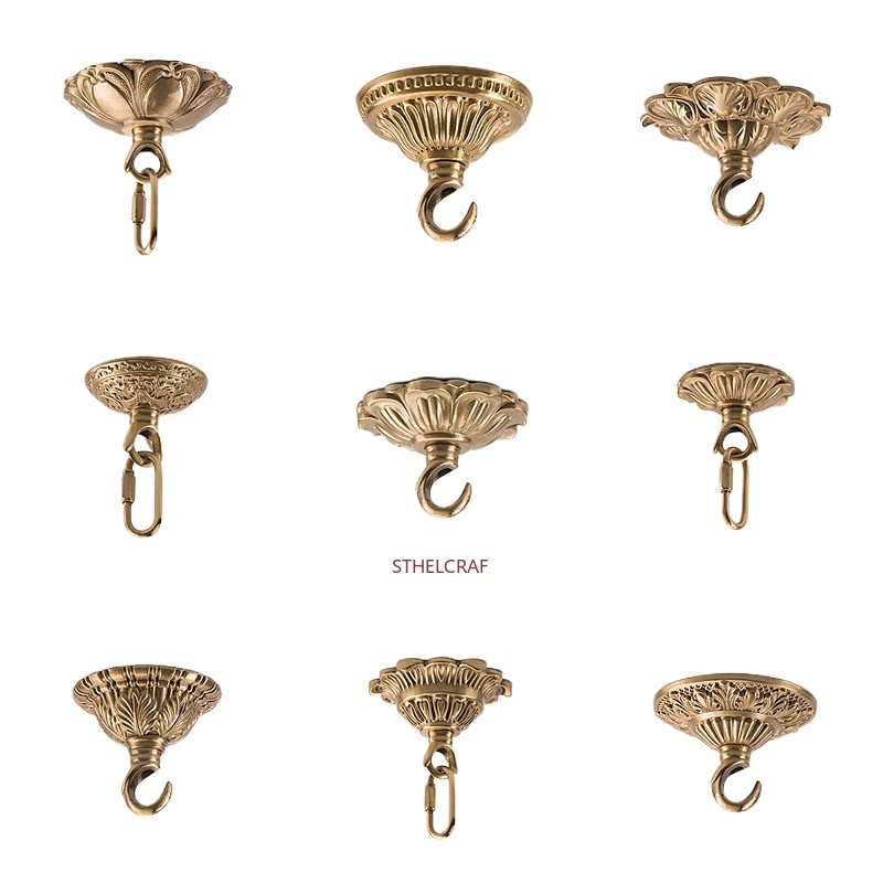 Zinc Furniture Hardware - خطاف نحاسي عالي الجودة لتعليق المراوح