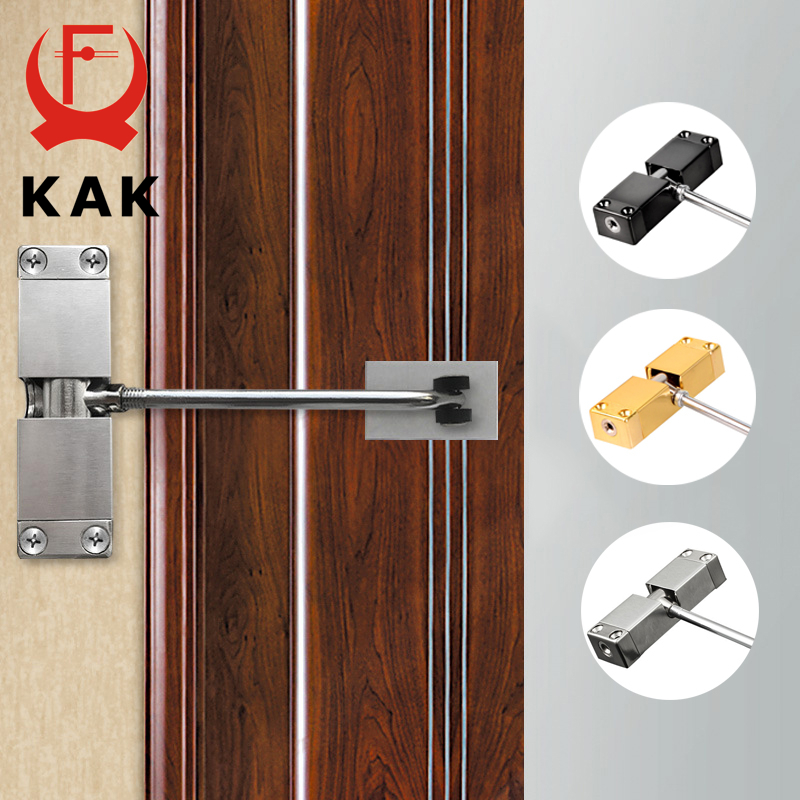 Furniture Hardware Black - KAK-جهاز إغلاق باب أوتوماتيكي من الفولاذ