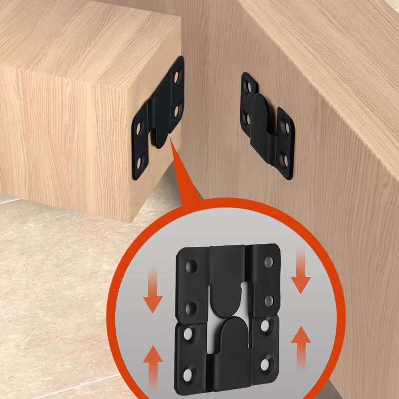 Furniture Hardware Photos - وصلات سرير من الخشب الصلب، مشبك
