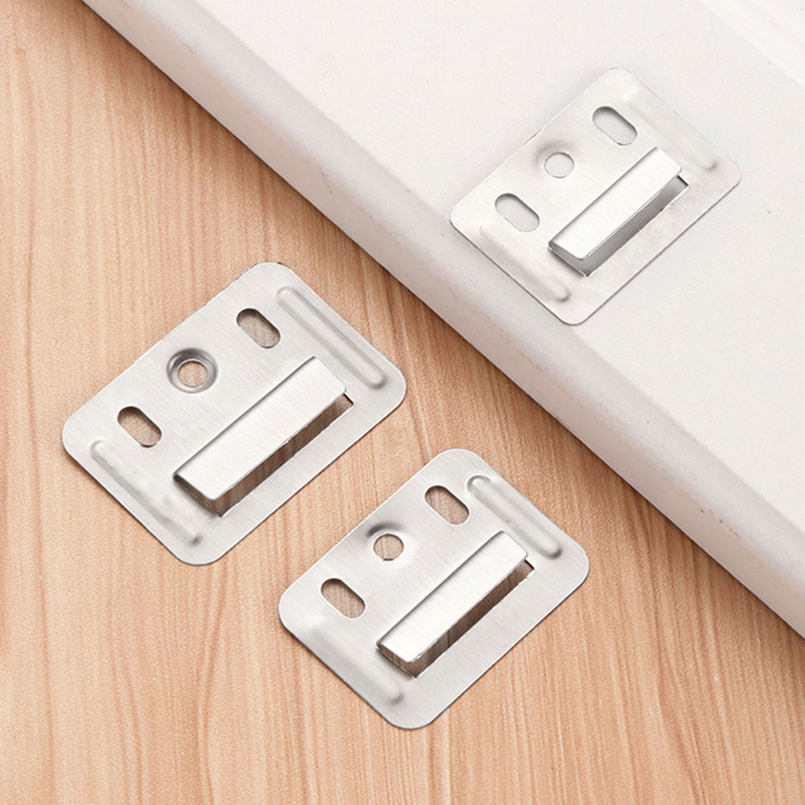 Furniture And Hardware Supplies - 100 قطعة جدار فولاذي مقاوم للصدأ
