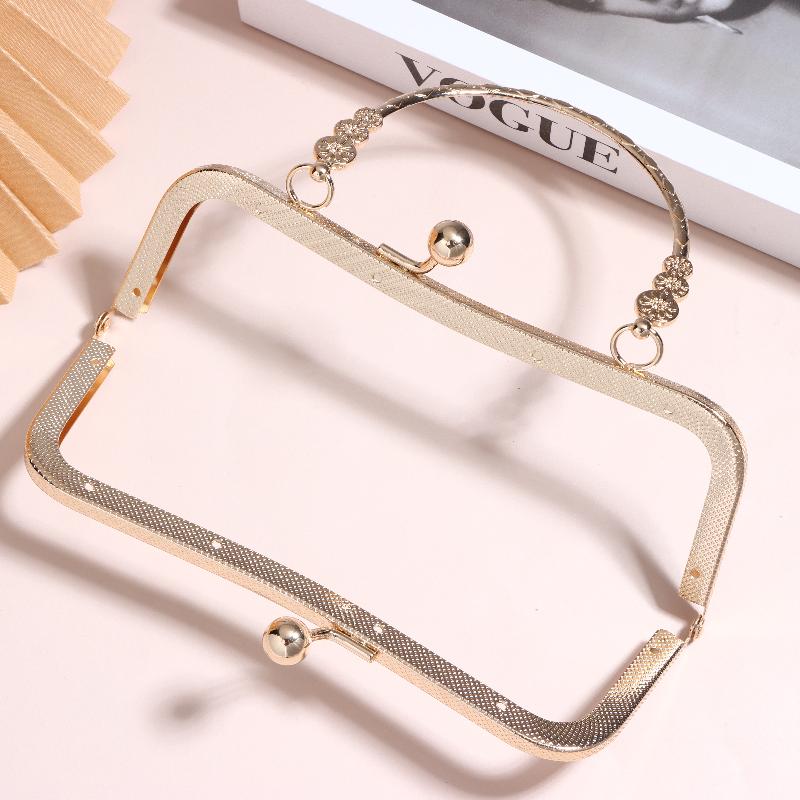 Zinc Furniture Hardware - إطار معدني جديد للمحفظة بمقبض منحني