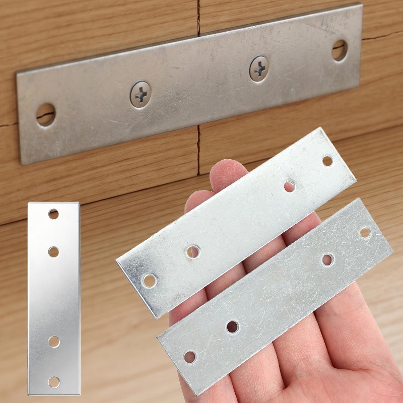 Furniture And Hardware Supplies - 6/1 قطعة دعامات تثبيت معدنية شديدة