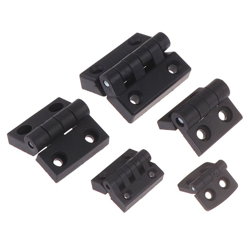 Furniture Hardware Black - مفصلات بلاستيكية صغيرة سوداء من ABS