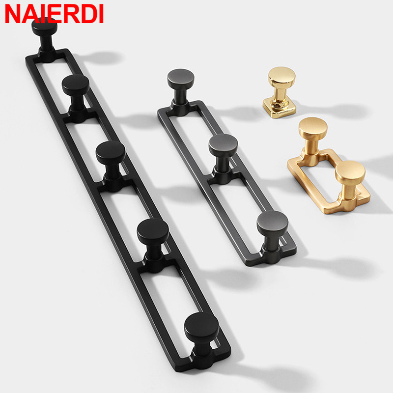Zinc Furniture Hardware - NAIERDI جدار معلق هوك واحد سبائك