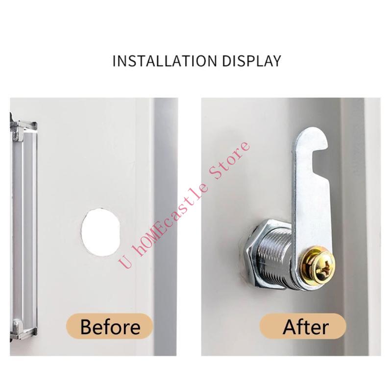 63HF 2set درج كاميرات قفل قفل  - مراجعة Zinc Furniture Hardware وسعره