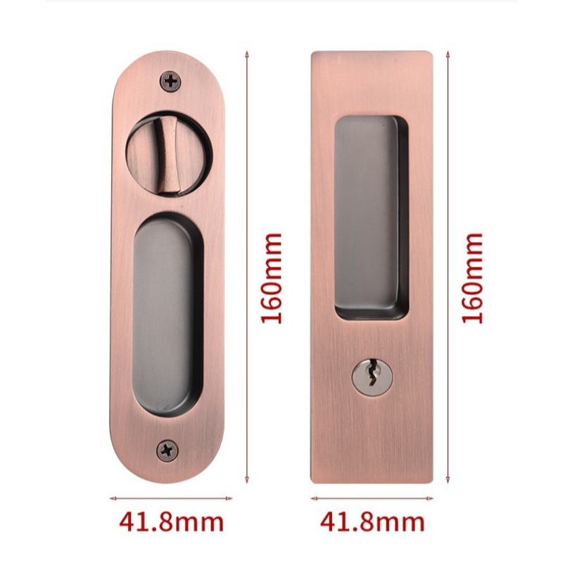 قفل الباب المنزلق قفل الباب ال - مراجعة Zinc Furniture Hardware وسعره