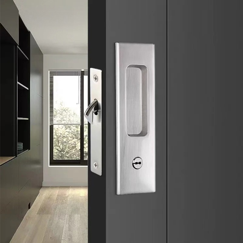 قفل الباب المنزلق قفل الباب ال - مراجعة Zinc Furniture Hardware وسعره