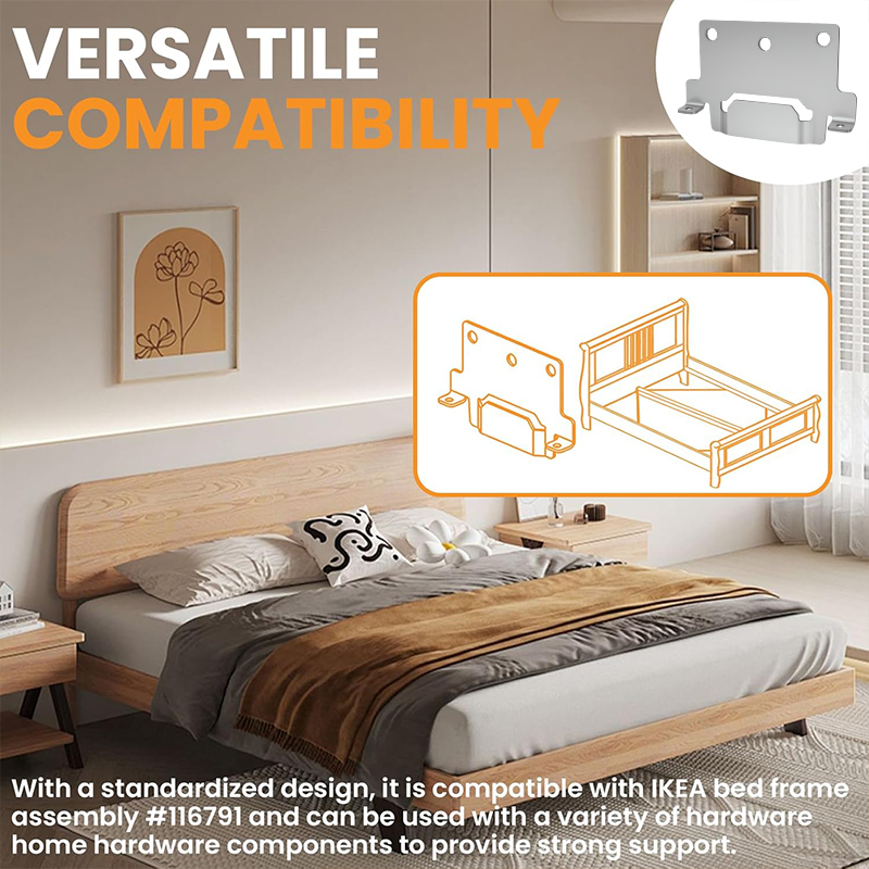 6 قطع من دعامات تثبيت السرير م - مراجعة Furniture Hardware Ikea وسعره