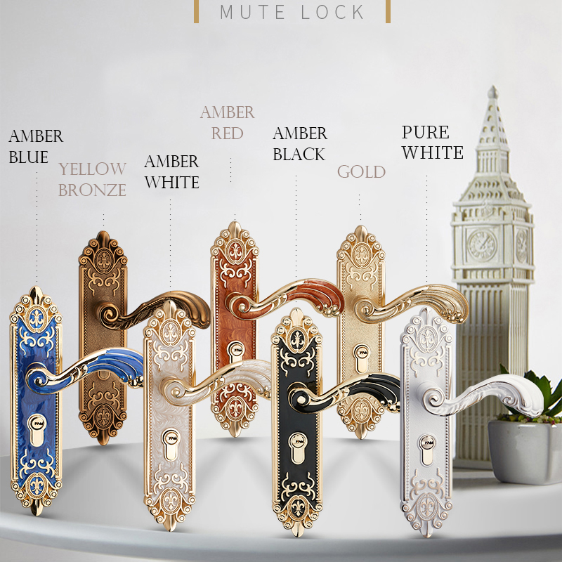 KAK النمط الأوروبي كتم قفل باب - مراجعة Furniture Hardware Knobs وسعره