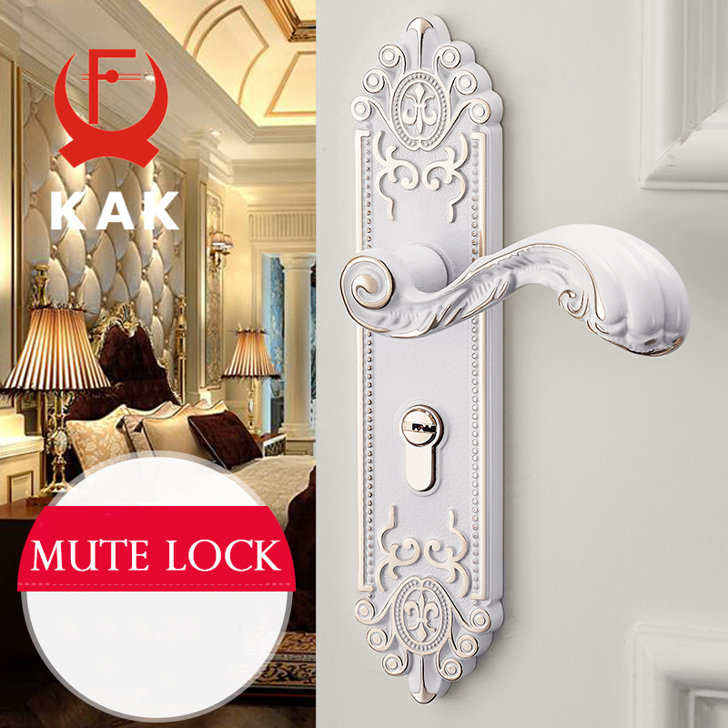 KAK النمط الأوروبي كتم قفل باب - مراجعة Furniture Hardware Knobs وسعره