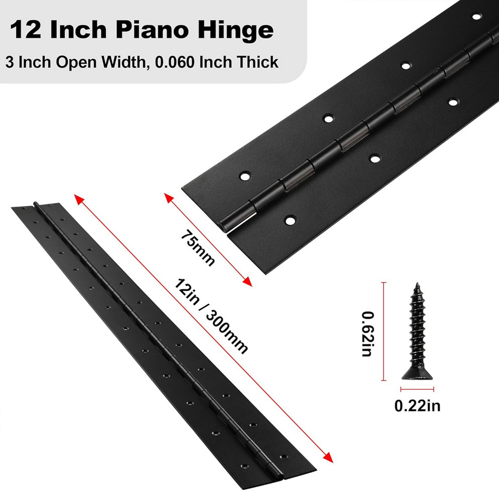 مفصلات بيانو سوداء مقاس 6-20 ب - مراجعة Furniture Hardware Replacement Parts وسعره
