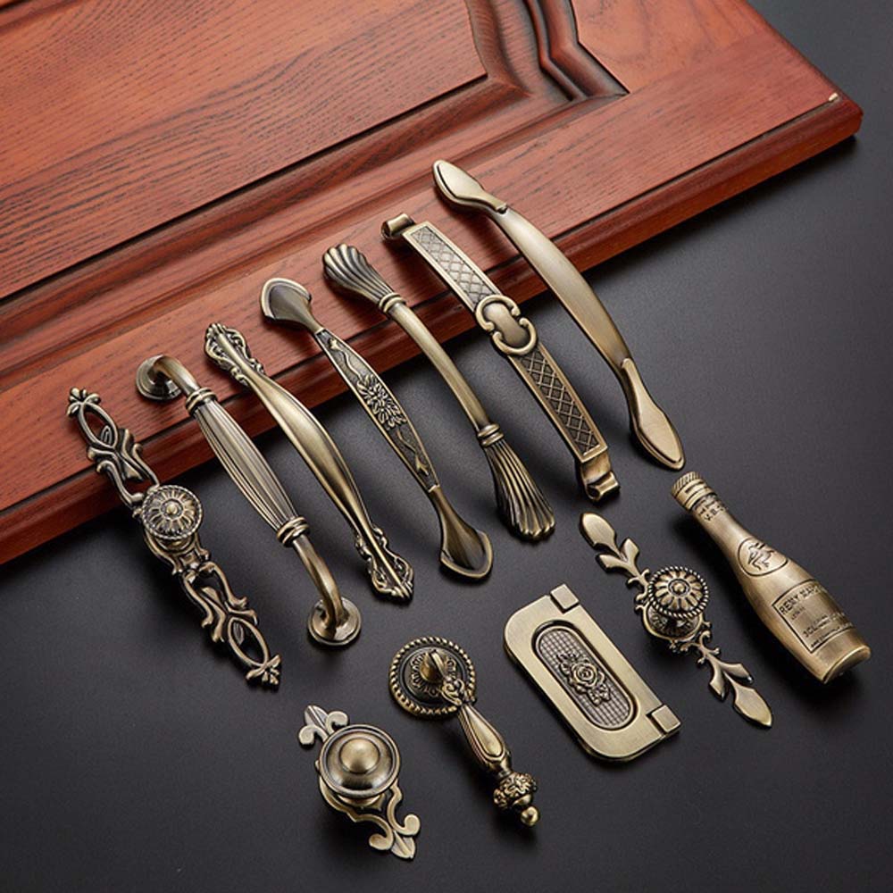 مقابض خزائن ودرجات برونزية عتي - مراجعة Furniture Hardware Knobs وسعره