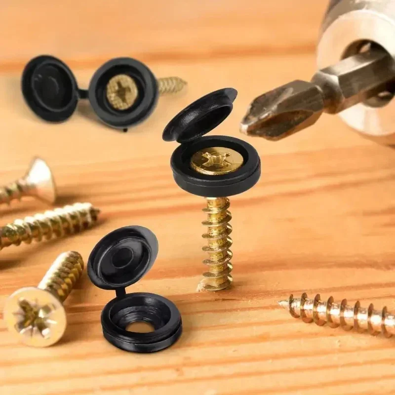 5/100 قطعة متمحور غطاء برغي بل - مراجعة Furniture Hardware Replacement Parts وسعره