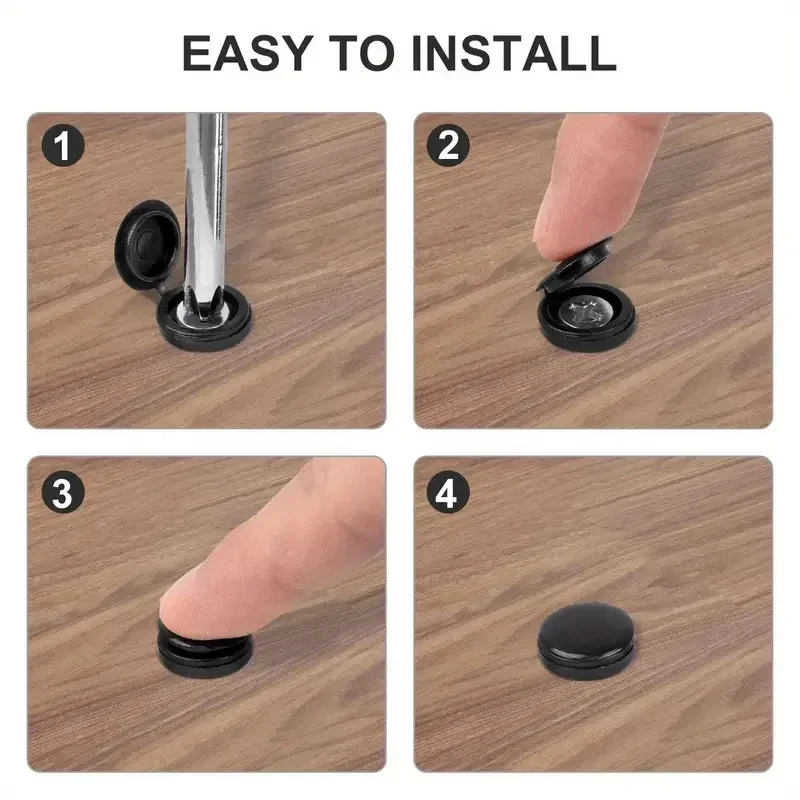 5/100 قطعة متمحور غطاء برغي بل - مراجعة Furniture Hardware Replacement Parts وسعره