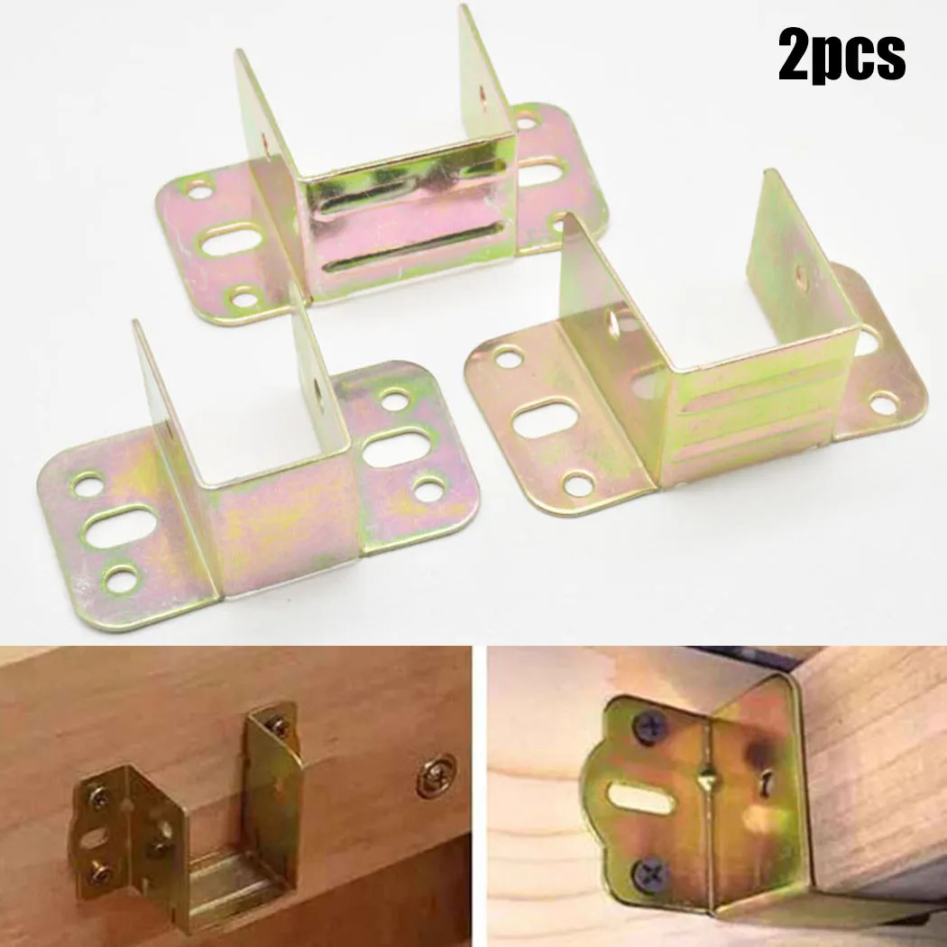 2 قطعة U على شكل سرير معدني قو - مراجعة Furniture Hardware Replacement Parts وسعره