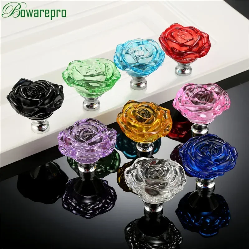 Bowarepro 50 مللي متر كريستال  - مراجعة Furniture Hardware Knobs وسعره