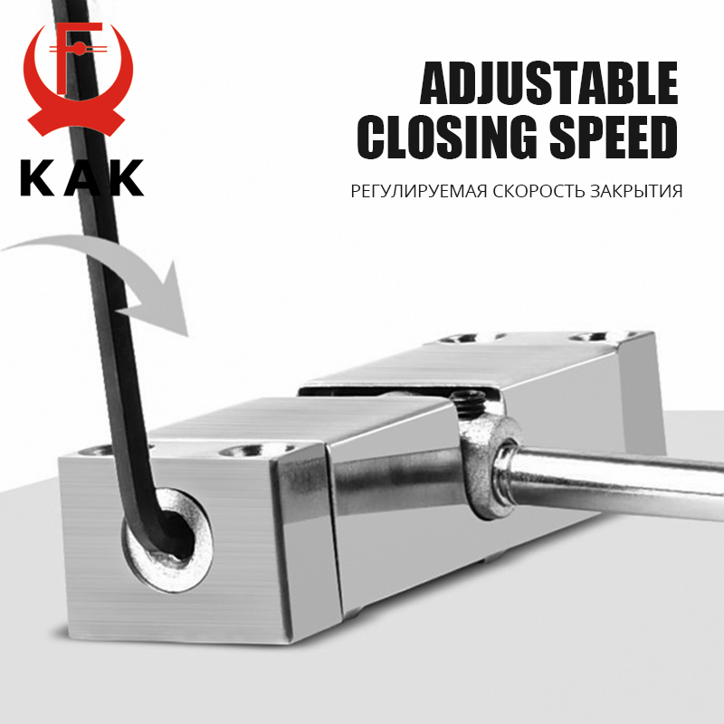 KAK-جهاز إغلاق باب أوتوماتيكي  - مراجعة Furniture Hardware Black وسعره