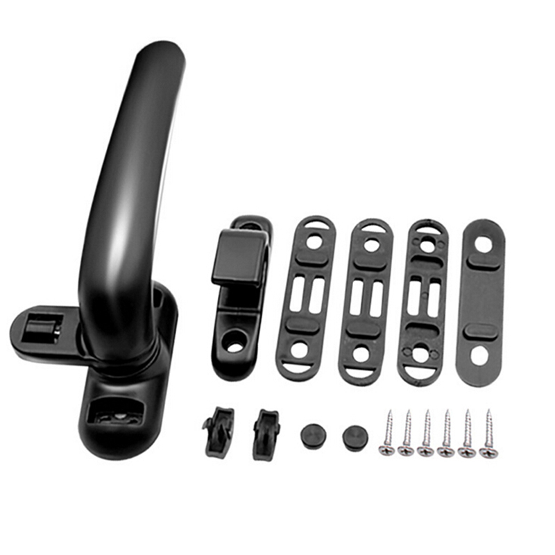 جديد حار العالمي نافذة مقبض مق - مراجعة Furniture Hardware Black وسعره