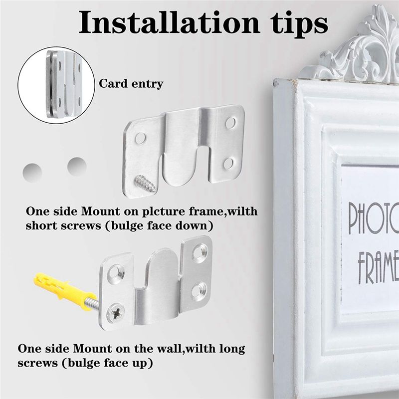 ABNQ دعامة تثبيت مخفية، خطافات - مراجعة Furniture Hardware Photos وسعره