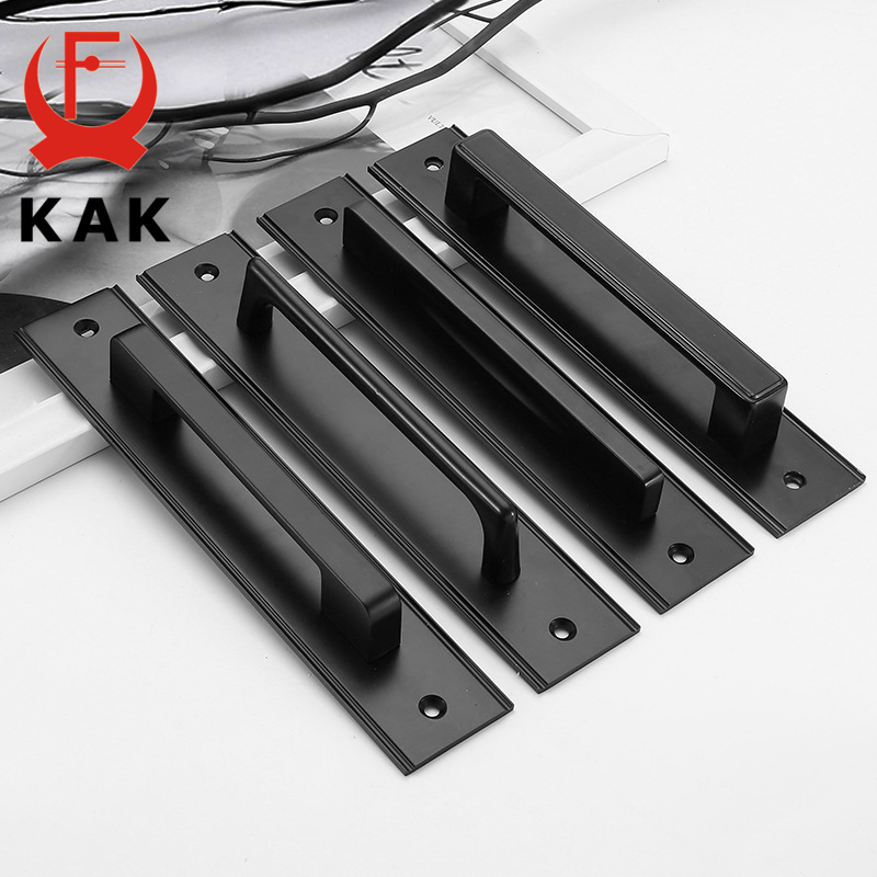 KAK-مقابض أبواب من سبائك الألو - مراجعة Furniture Hardware Black وسعره