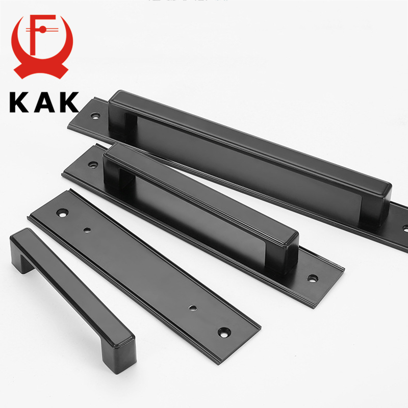 KAK-مقابض أبواب من سبائك الألو - مراجعة Furniture Hardware Black وسعره