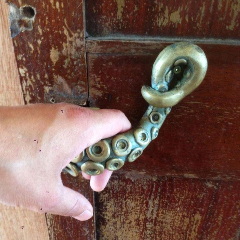 خمر الأخطبوط مقبض الباب الحيوا - مراجعة Furniture Hardware Knobs وسعره
