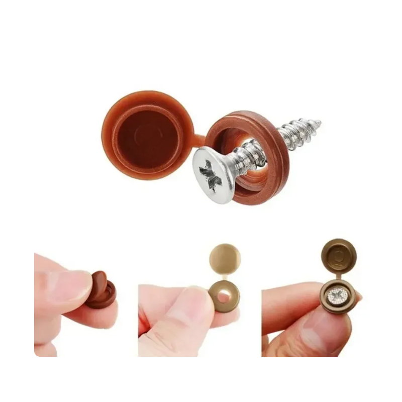 10/500 قطعة غطاء لولبي زخرفي ب - مراجعة Furniture Hardware Black وسعره