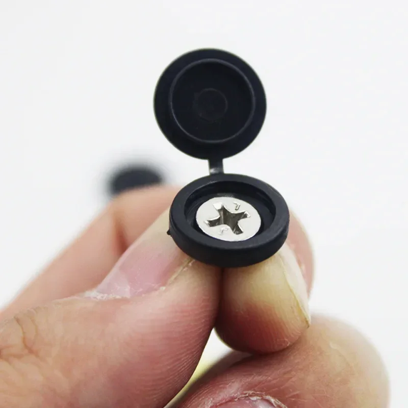 10/500 قطعة غطاء لولبي زخرفي ب - مراجعة Furniture Hardware Black وسعره
