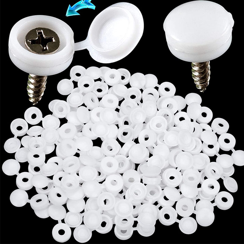الأبيض يتوقف غطاء برغي بلاستيك - مراجعة Furniture Hardware Replacement Parts وسعره