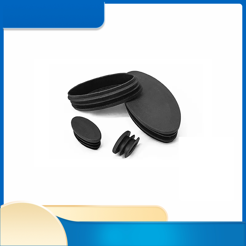 غطاء أنبوبي بلاستيكي أسود على  - مراجعة Furniture Hardware Black وسعره