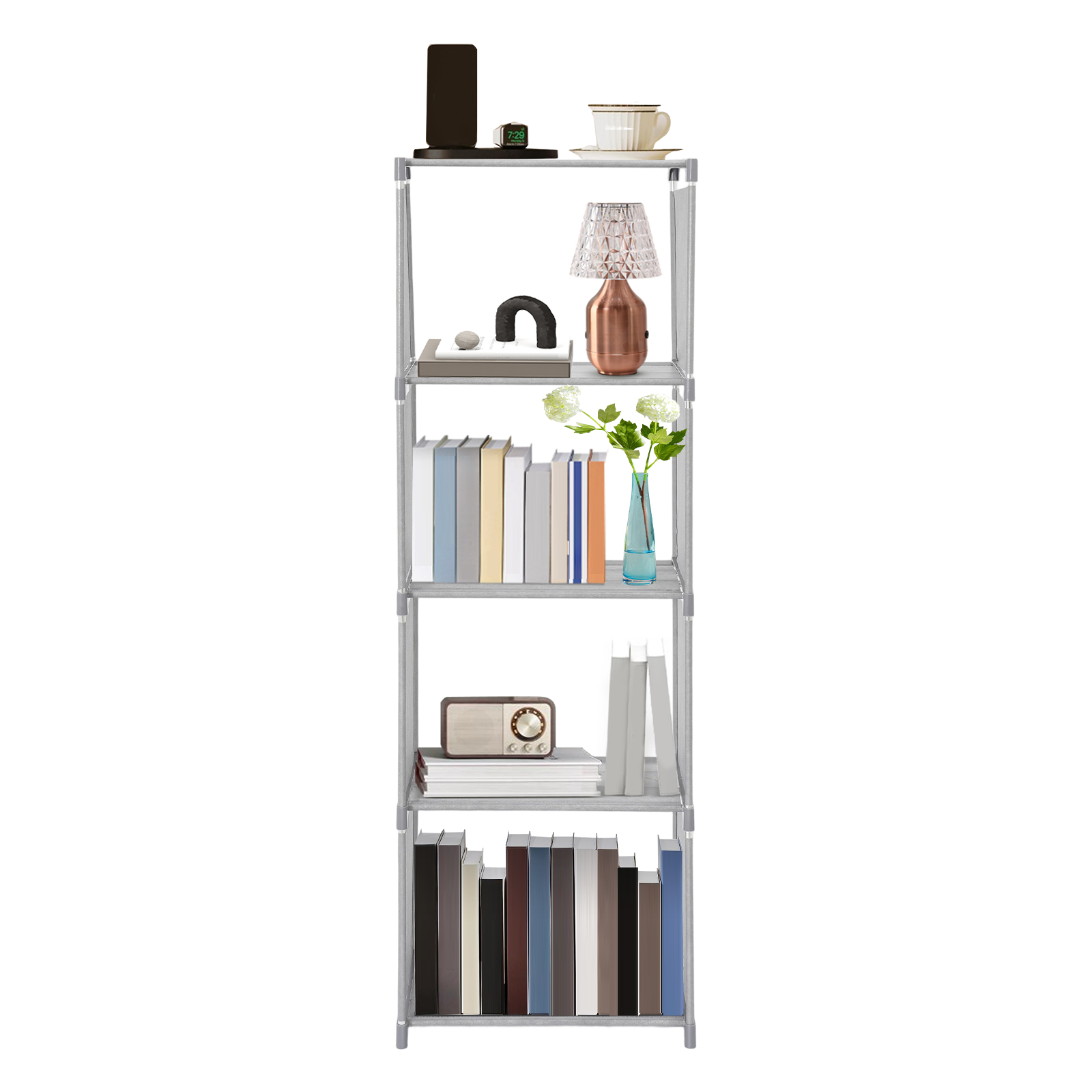 رف كتب عمودي مستطيل نحيف، بزوا - مراجعة Furniture Hardware Photos وسعره