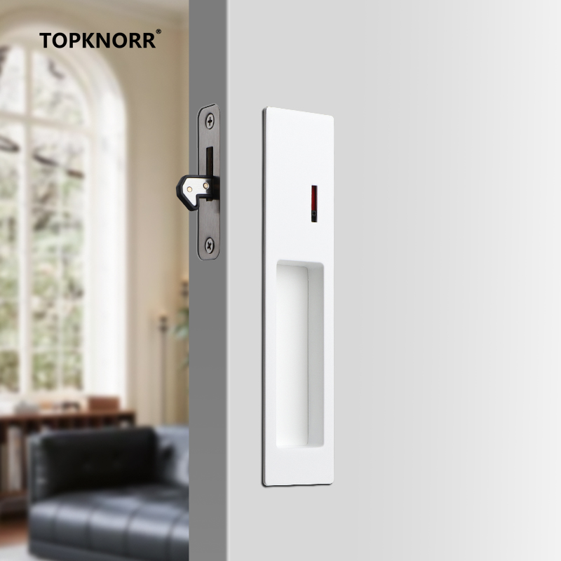 قفل باب منزلق غير مرئي بخطاف د - مراجعة Zinc Furniture Hardware وسعره