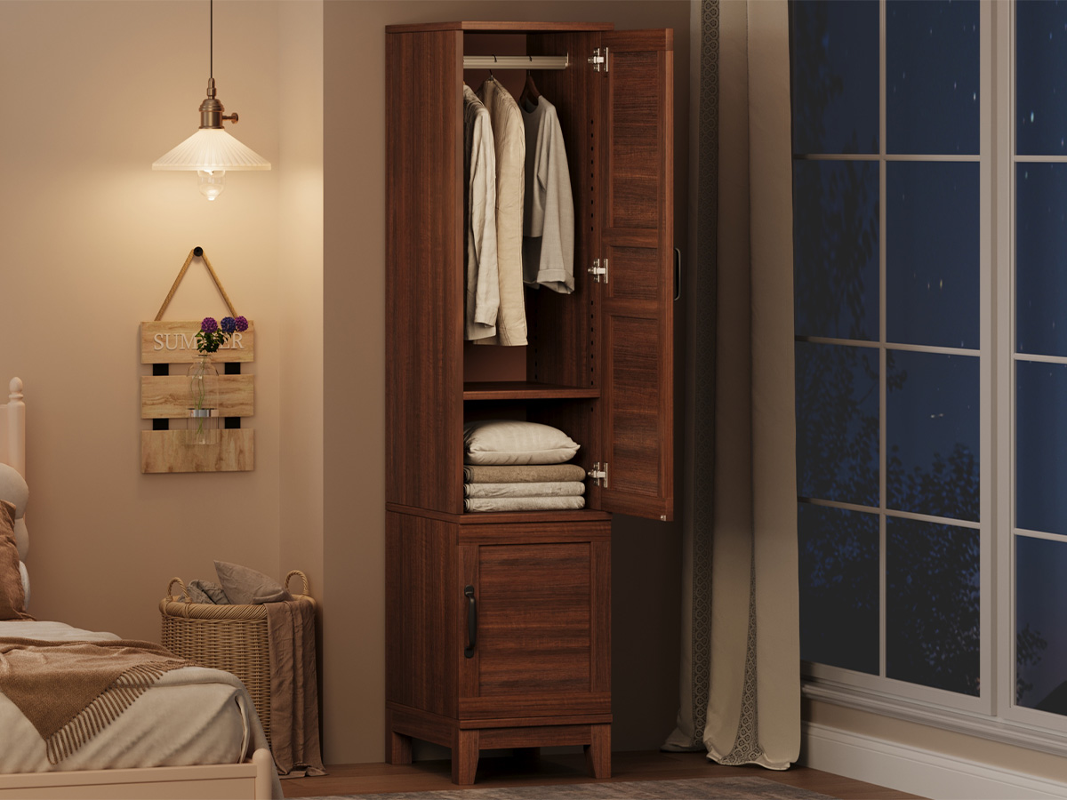 خزانة ملابس خشبية - بارتفاع 72 - مراجعة Furniture Hardware Replacement Parts وسعره