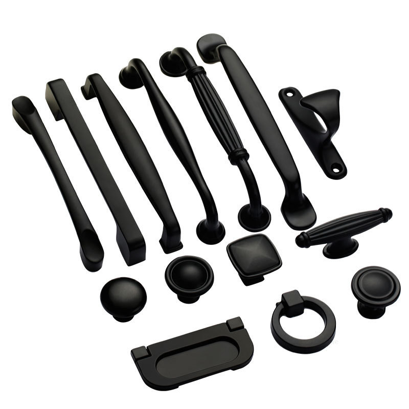 مقبض خزانة أسود، مقابض مخفية،  - مراجعة Furniture Hardware Black وسعره