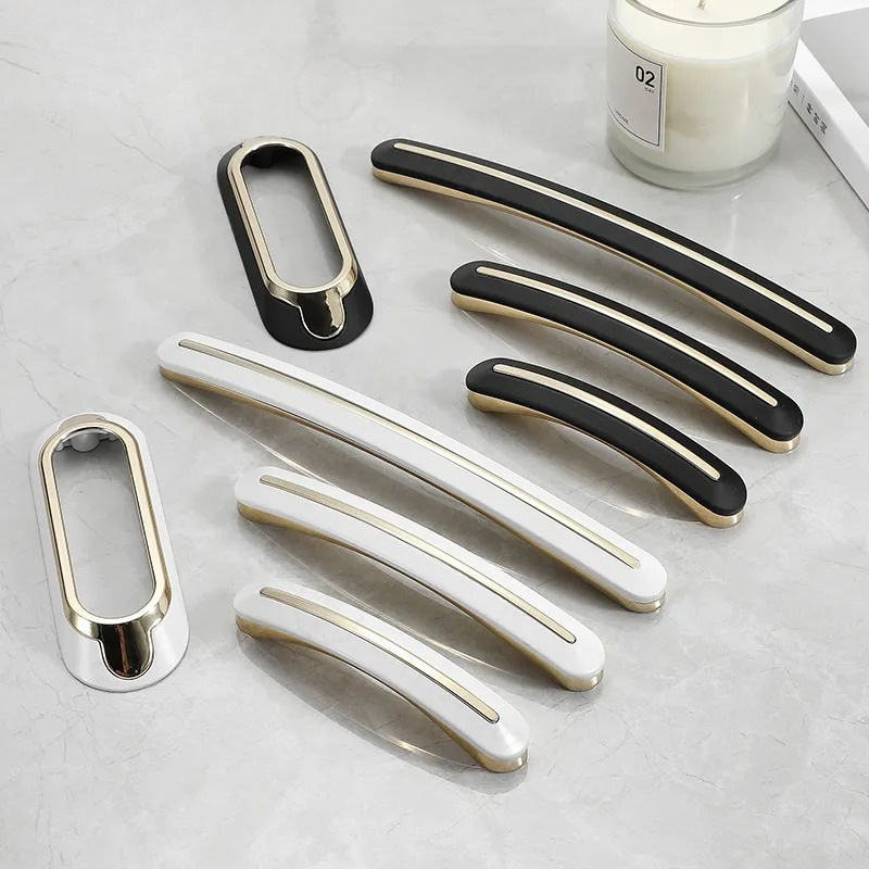 مقابض خزائن وأدراج عصرية بسيطة - مراجعة Zinc Furniture Hardware وسعره