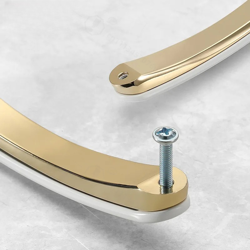 مقابض خزائن وأدراج عصرية بسيطة - مراجعة Zinc Furniture Hardware وسعره
