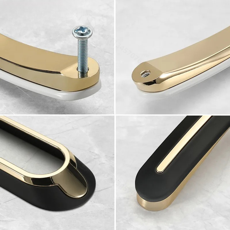 مقابض خزائن وأدراج عصرية بسيطة - مراجعة Zinc Furniture Hardware وسعره